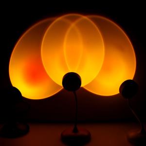 Quality Indoor Sunset Projection LED Light Atmosphere USB Energy Saving wholesale