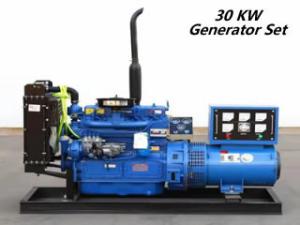 Quality Stable Voltage 30 Kw Diesel Generator 590KG 6 Cylinder Diesel Engine Generator wholesale