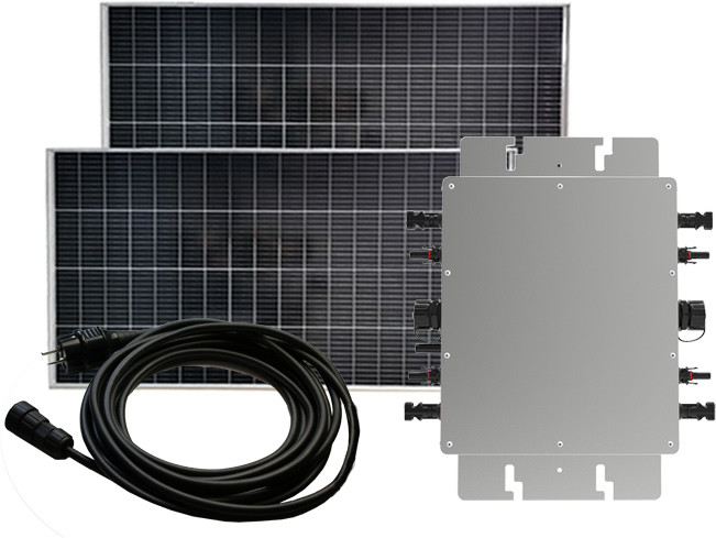 Wifi 2000w Wifi Grid Tie Solar Micro Inverter With Limiter Aluminum Alloy