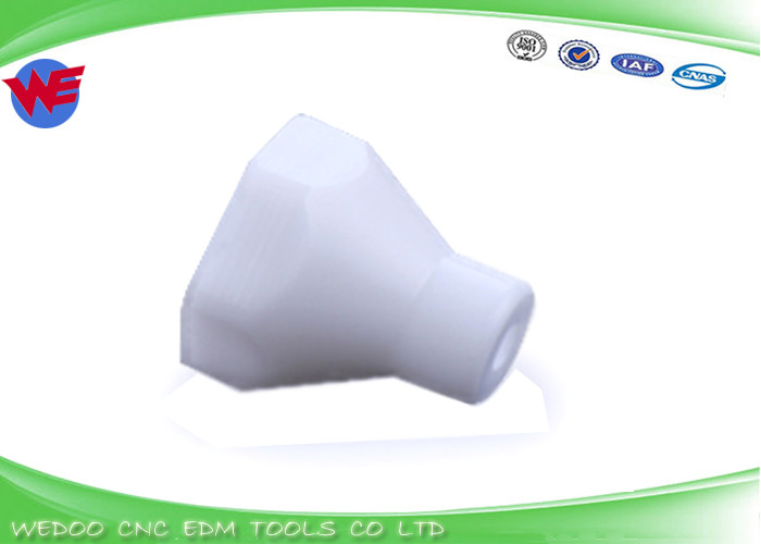 200542646 Charmilles EDM Spare Parts / Water Nozzle 6mm With White Color D=6mm