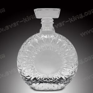 Quality 750 ml White Flint Nordic Style Vodka Glass Bottle wholesale