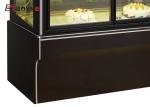 Fan Cooling Vertical Marble Base Cake Display Cabinet Showcase 10~2°C Temperatur