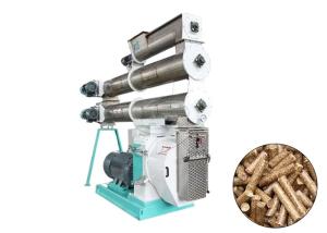 Quality Easy Operating Animal Food Pellet Machine , 55kw Poultry Pellet Feed Plant wholesale