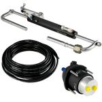 350hp Stainless Steel 8m Mechanical Boat Steering System Outboard Motor