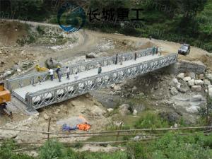 Quality Firm Resistant 3 2 1 Bridge , Army Bailey Bridge Convenient Transportation wholesale