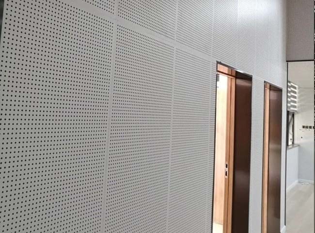 Perforated Metal Internal Wall Creative and Modern Interior Design Enhancing Your Interior Decor