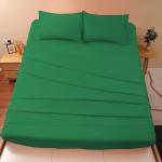 Embroidery Two Lines Bed Sheet Set 4pcs for USA 100% Polyester Microfiber