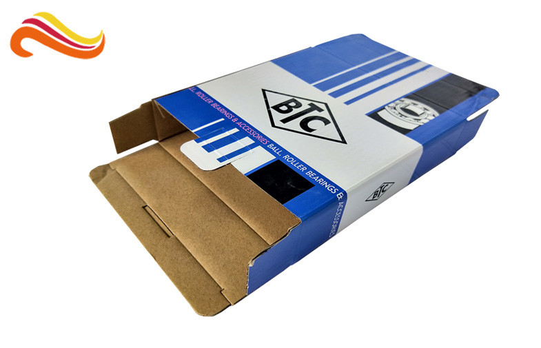 Custom Printed Corrugated Paper Box ,Cosmetic Packaging Mailer Box Red color