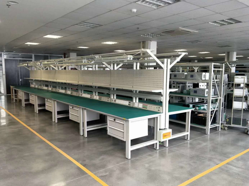 Customized Size ESD Work Table / Anti Static Workbench For Electronic Workshop