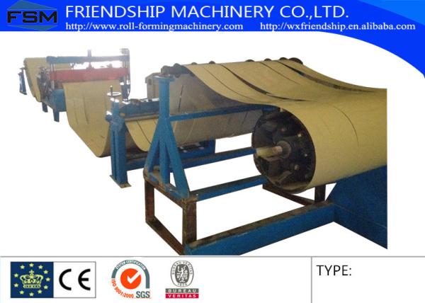4KW 380v 50Hz Slitting Line Machine Metal Rollforming Systems , 0.4-0.8mm