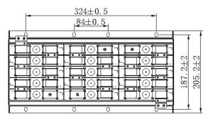 Quality Electric Vehicle Lithium Battery Module Lightweight 1P15S Configuration wholesale