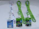 Silk Screen Printed Badge Holders Lanyards For Promotion Gifts