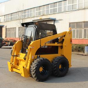 Quality Wheel Small Skid Steer Mini Loader With Bucket wholesale