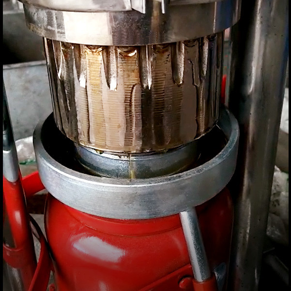 0.75kg/Batch 70kg Seed Oil Press Machine Mini Manual Hydraulic Cold Sunflower 3kg/H