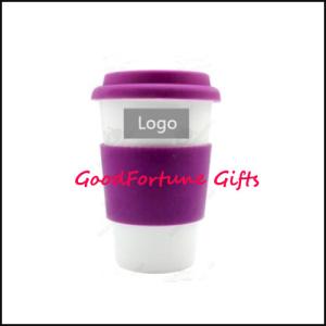 Quality Silicon Lid Cooler ceramic coffee Mugs promotion gift wholesale