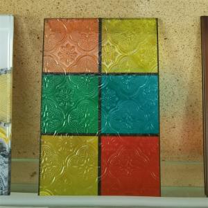 Quality Digital Printing Stained Tempered Art Glass For Church Flat Shape wholesale