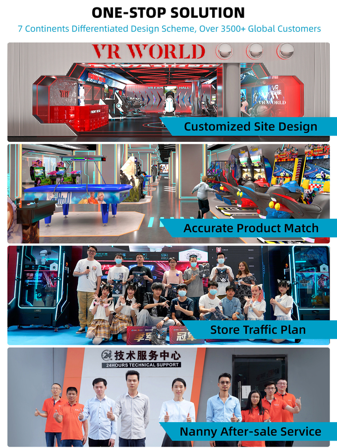 Coin Operated VR Racing Simulator Virtual Reality Space Speed Racing Game Machine