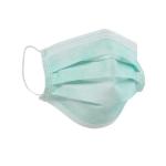 Custom 2 Ply Face Mask Nonwoven Surgical Disposable Face Mask Blue And White