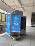 Gas Station Outdoor Dry Ice Bag Storage Freezer