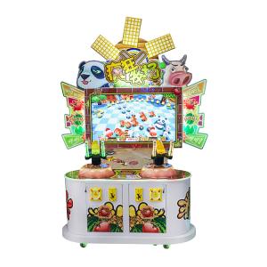 Quality Crazy Pasture Coin Op Video Games , Shooting Gun Two Player Arcade Machine wholesale