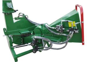 Quality Hydraulic 3 Point Wood Chipper With 20 - 50HP Tractor 4 Cutting Knives wholesale