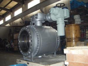 Quality 16 Inch 600LB Side Entry Trunnion Ball Valve wholesale