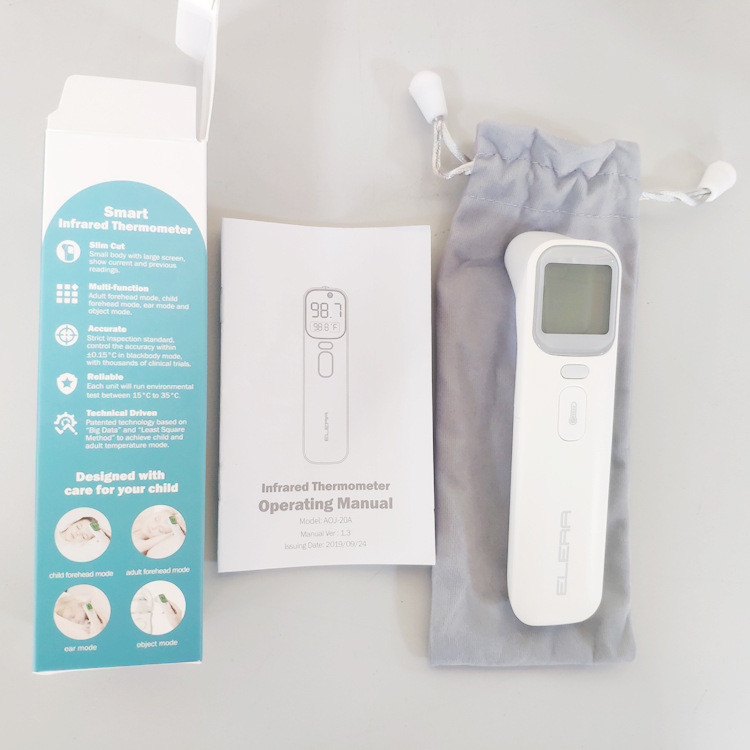 Multifunctional Forehead Infrared Thermometer Body Temperature Gun Lightweight