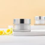 ISO Certified Cream Jars Cosmetic Packaging With Customizable Lid Options And