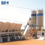 Stationary Type Concrete Mixing Plant For Bridge Construction Sites