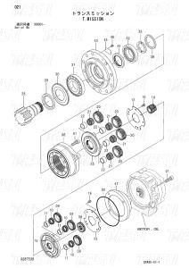 Quality Excavator Swing Motor Catalog for Machinery and Energy Mining 9287538 ZX60-HCMC wholesale