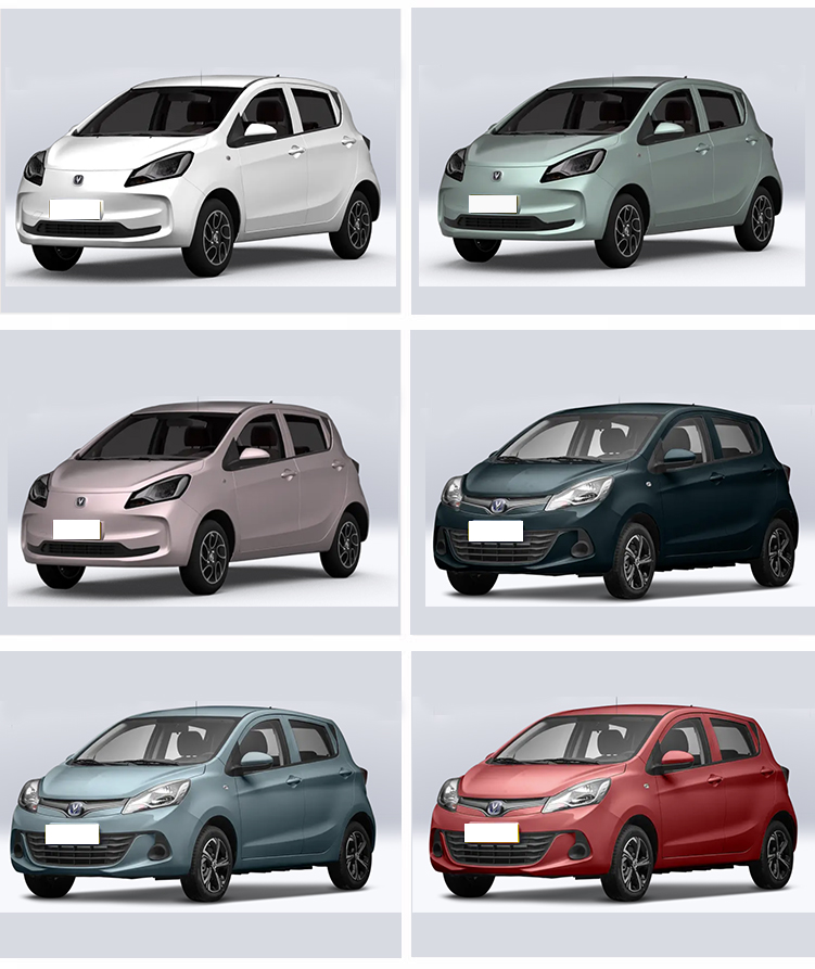 Changan Benben LHD Energy Vehicle E-Star Mini SUV Ev Car / 310km Long Range Electric Car For Adults Fast Charge 0.8 h