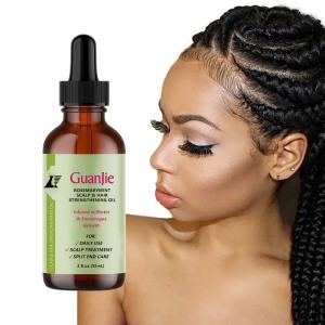 Quality OEM ODM Vegan Unique Anti Loss Ginger Fast Growth Hair Regrowth Serum Oil For Scalp wholesale
