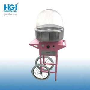 Quality Manual Gas Cotton Candy Floss Machine Commercial With Cart wholesale