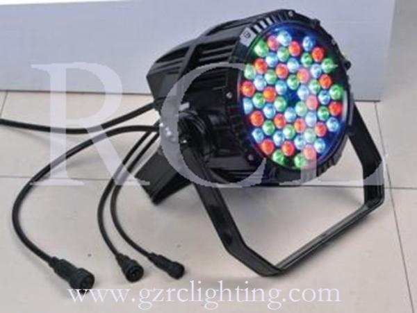 54x3W RGB LED Par Cans Show Lighting Ri-Color Outdoor Stage Lighting IP65 LED