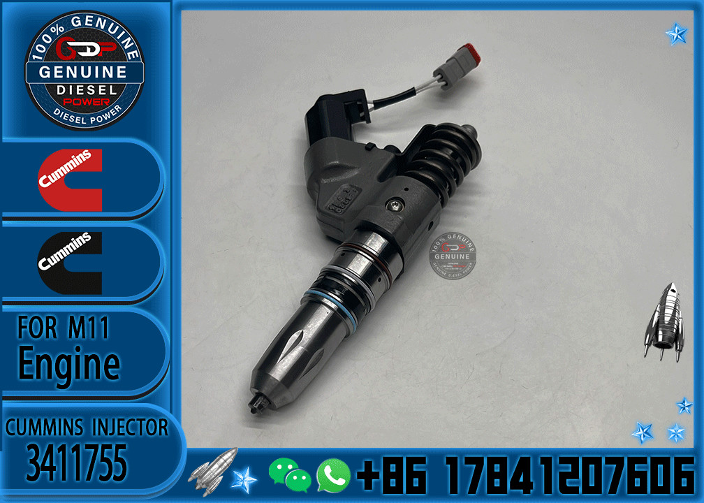 Common rail injector fuel injecto 3411845 3411754 3411755 492825 4928517 for M11 Excavator
