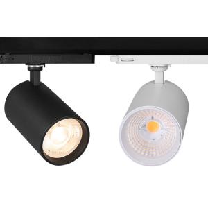 Quality 6000K Aluminum COB Track Light , Durable Hotel LED Track Lamp wholesale