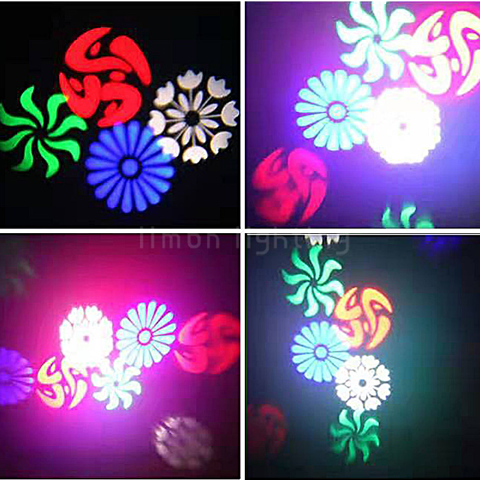 2019 Hot 15 pcs RGB 3in1 Tricolor Wash LED Pattern Flat Par Light with Wireless IR Control