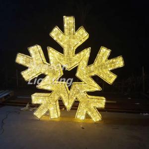 Quality Large led lighted snowflakes wholesale