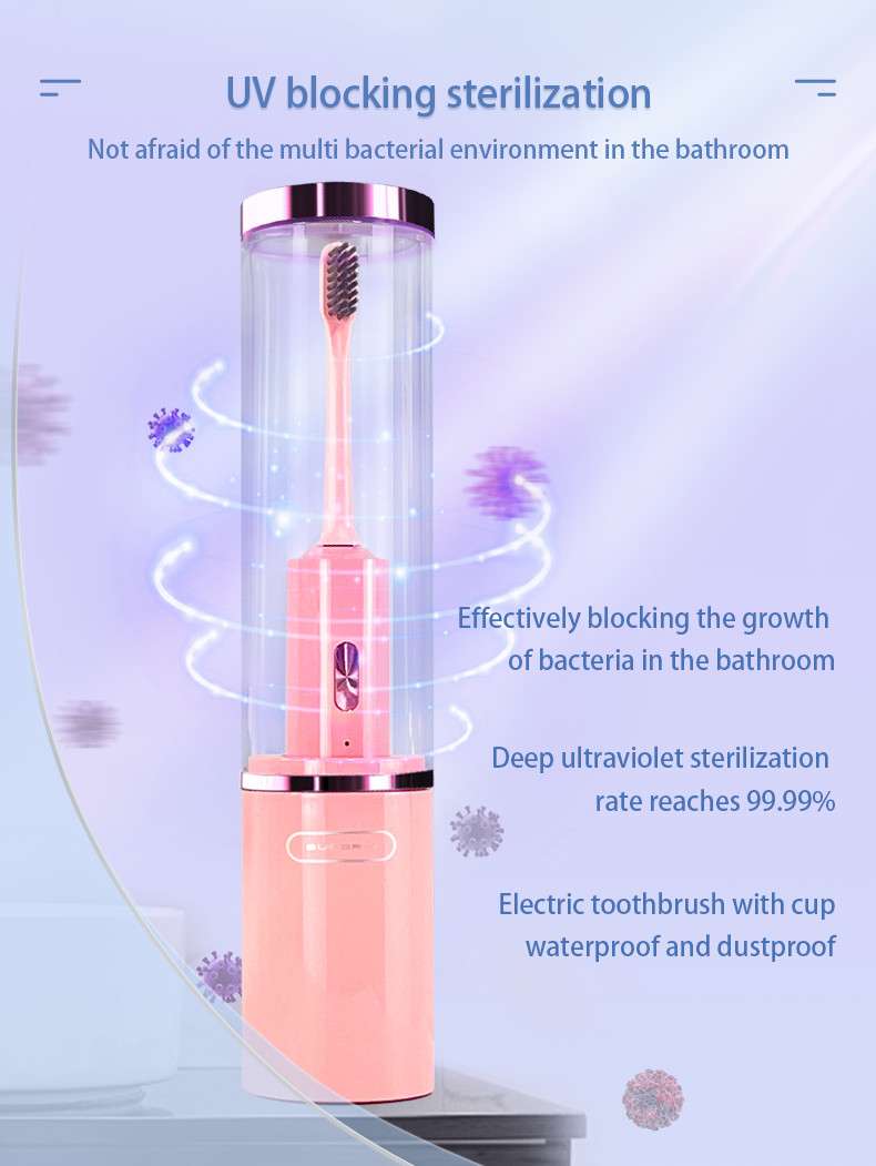OEM Smart Electric Toothbrush Sonic Electric Toothbrush With Disinfection Function