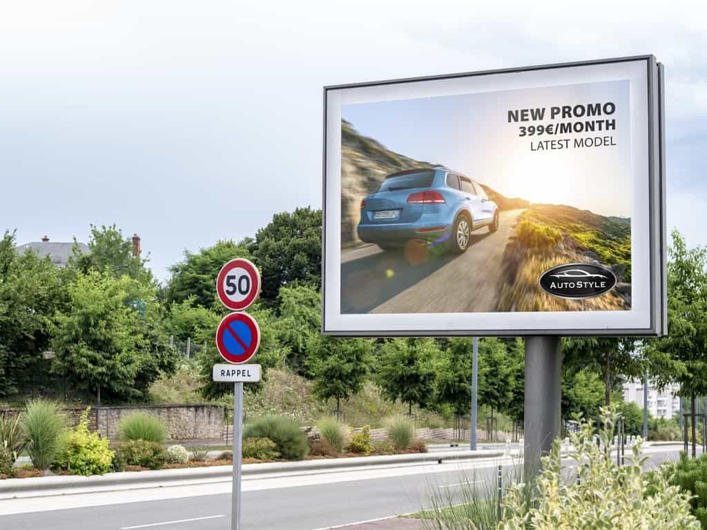 P10 6500nits Outdoor Advertising LED Screen 960x960mm Cabients