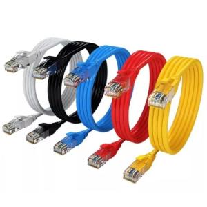 Quality 25m/s FTTH Cat5e Cat6 Underground Outdoor Drop Fiber Optic LAN Cable for Communication wholesale