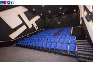 Quality Entertainment Commercial Theater Seating 580mm Center Distance Cinema Theatre Seats wholesale