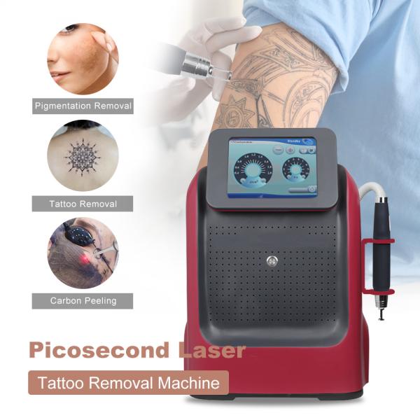 Picosecond Laser Machine For Skin Whitening Tattoo Removal Freckle Pigment