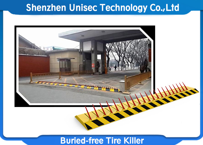 A3 Steel Road Tyre Spike Barrier IP67 Waterproof Remote Control Tyre Killer Spike