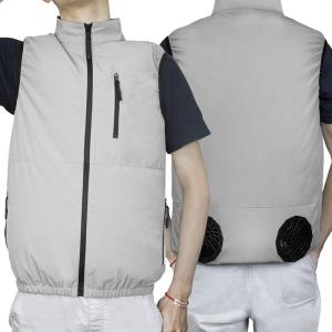 Quality SPF 50+ UV Fan Cooling Vest For Ladies White Ac Cooling Jacket wholesale