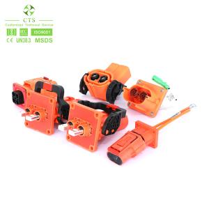 Quality CTS 2pin 3pin 125A 150A HV PA66 Electric Vehicle Battery Connectors Plug / Socket wholesale