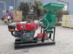 Diesel Engine Grain Processing Machine Wet Multifunction Maize Grinding Machine
