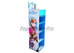 Floor Standing Cardboard Retail Display Shelves Eye - Catching
