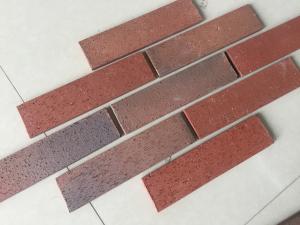 Quality Kaihua Clay Split Face Brick For Interior / Exterior Rough Finishes wholesale
