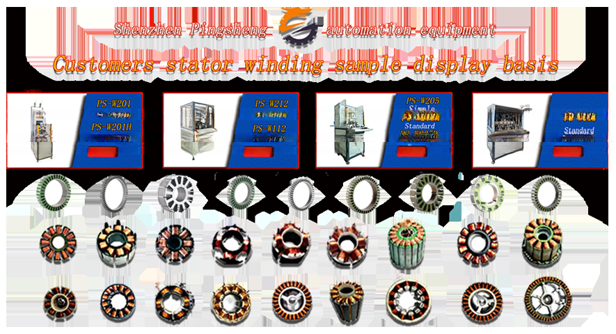 ABB Low Voltage Parts CNC Coil Bobbin Fan Motor Winding Machine For Output